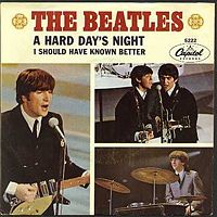“A Hard Day's Night” cover